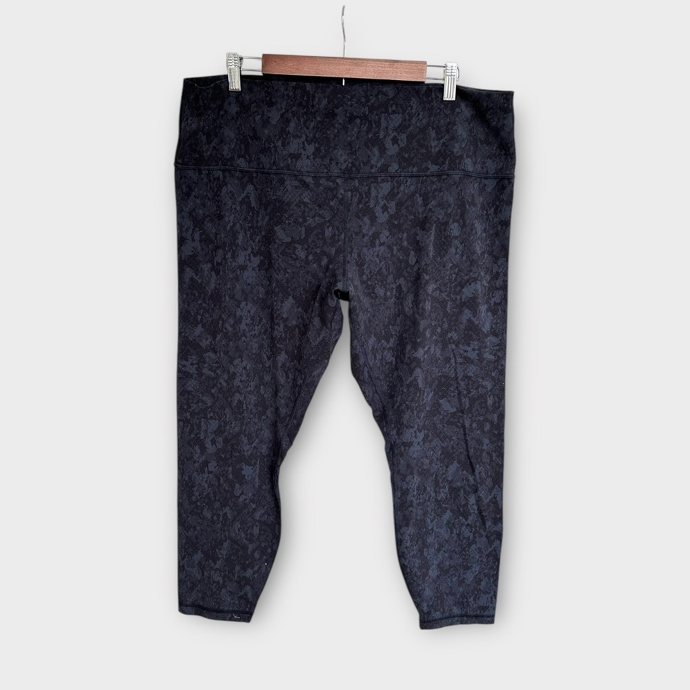 Lululemon Align High-Rise Legging Pant‎ 25" in Intertwined Camo Deep Coal Multi